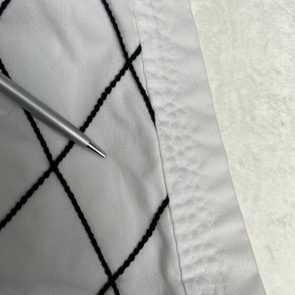 SIZE 4 BMA White Hapkido Uniform Gi Jacket Top Black Diamond Stitching - Picture 11 of 13